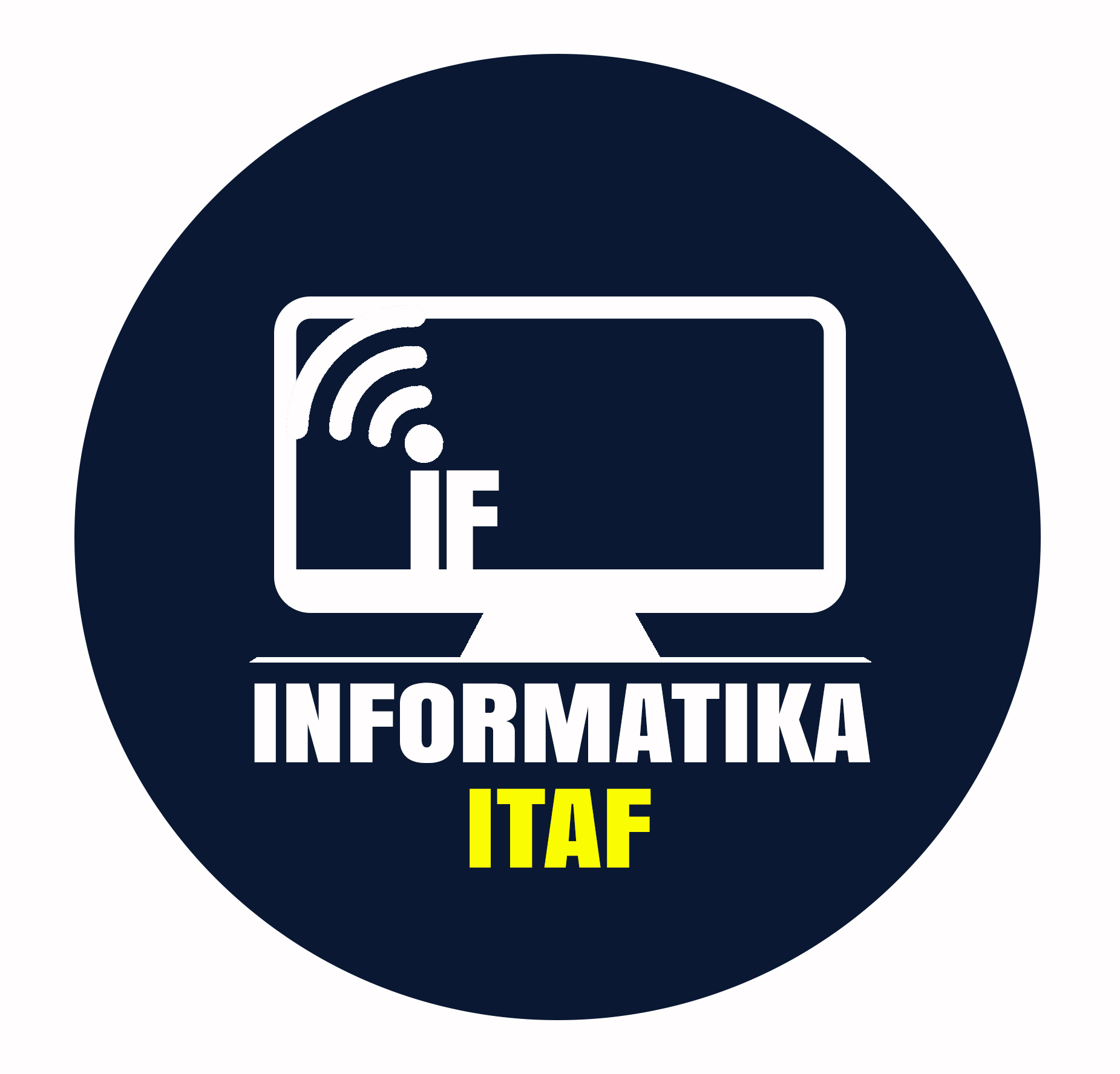 Logo ITAF informatika terbaru hampir fix